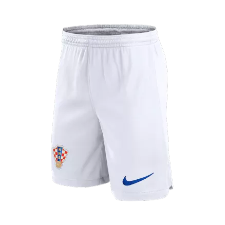 Men's World Cup Croatia Home Soccer Shorts 2022 - World Cup 2022 - Pro Jersey Shop