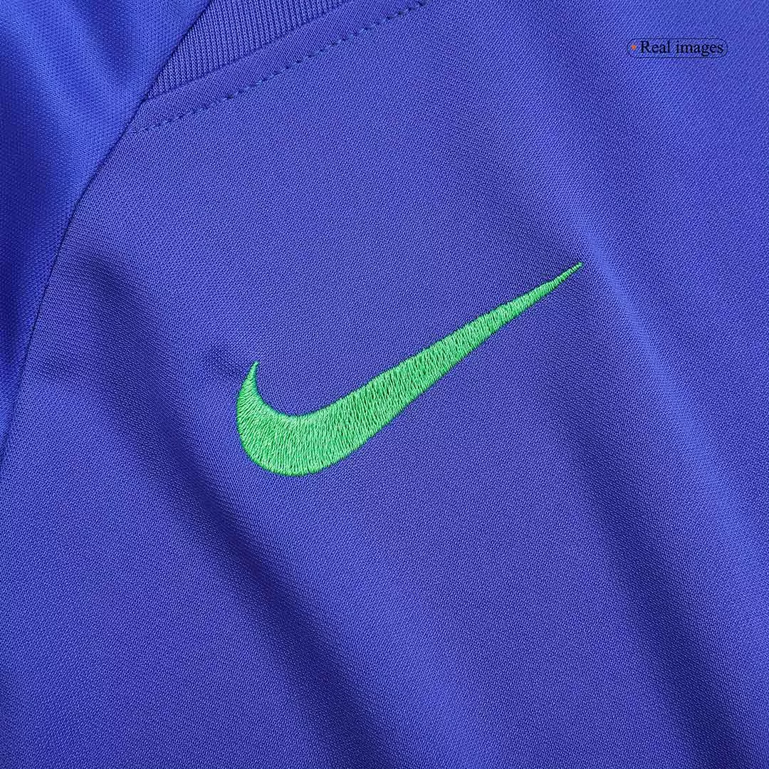 Kids Brazil Away Soccer Jersey Kit (Jersey+Shorts) 2022 Nike - World Cup 2022 - Pro Jersey Shop