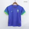 Kids Brazil Away Soccer Jersey Kit (Jersey+Shorts) 2022 - World Cup 2022 - Pro Jersey Shop