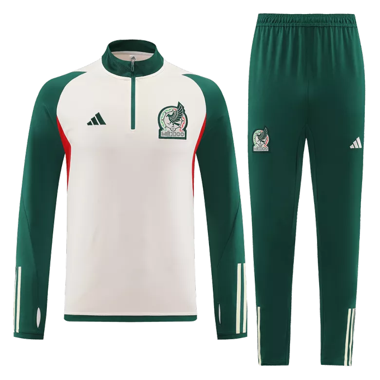Men's Mexico Zipper Tracksuit Sweat Shirt Kit (Top+Trousers)  - World Cup 2022 - Pro Jersey Shop