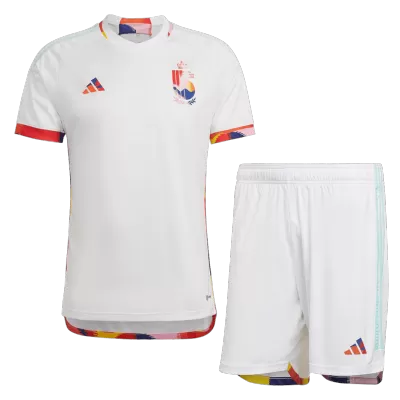 Men's Belgium Away Soccer Jersey Kit (Jersey+Shorts) 2022 - World Cup 2022 - Fan Version - Pro Jersey Shop