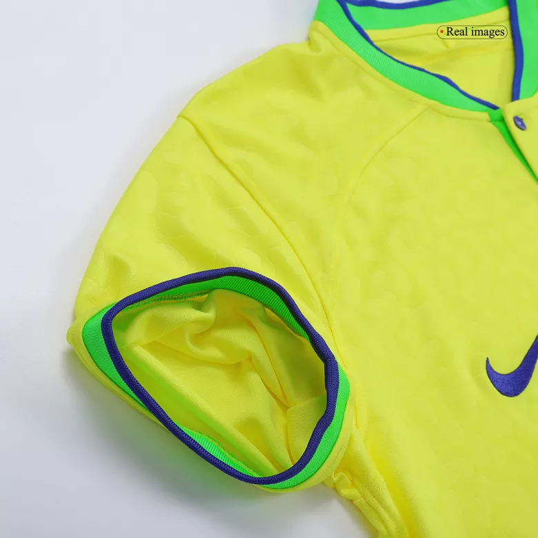 Men's Replica VINI JR #20 Brazil Home Soccer Jersey Shirt 2022 - World Cup 2022 - Pro Jersey Shop