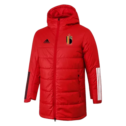 Men's Belgium Long Training Winter Jacket 2022 - World Cup - Pro Jersey Shop