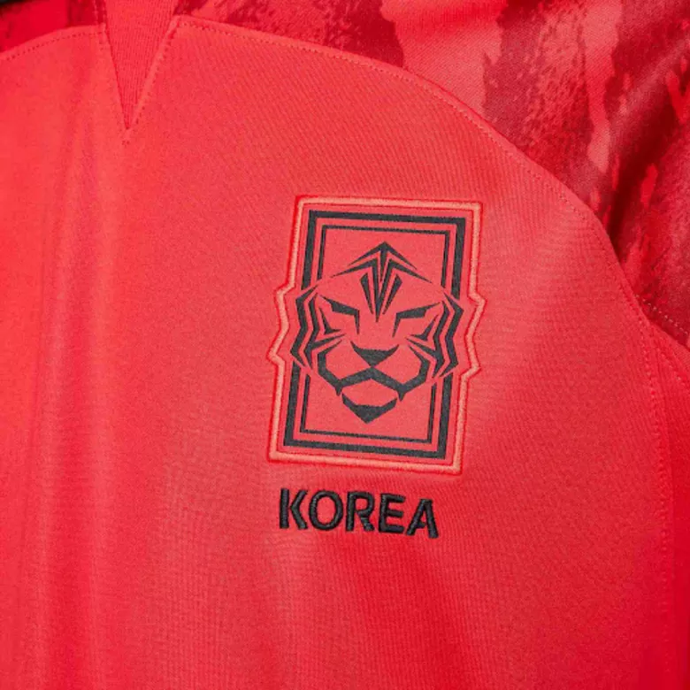 Men's H M SON #7 South Korea Home Soccer Jersey Shirt 2022 - World Cup 2022 - Fan Version - Pro Jersey Shop