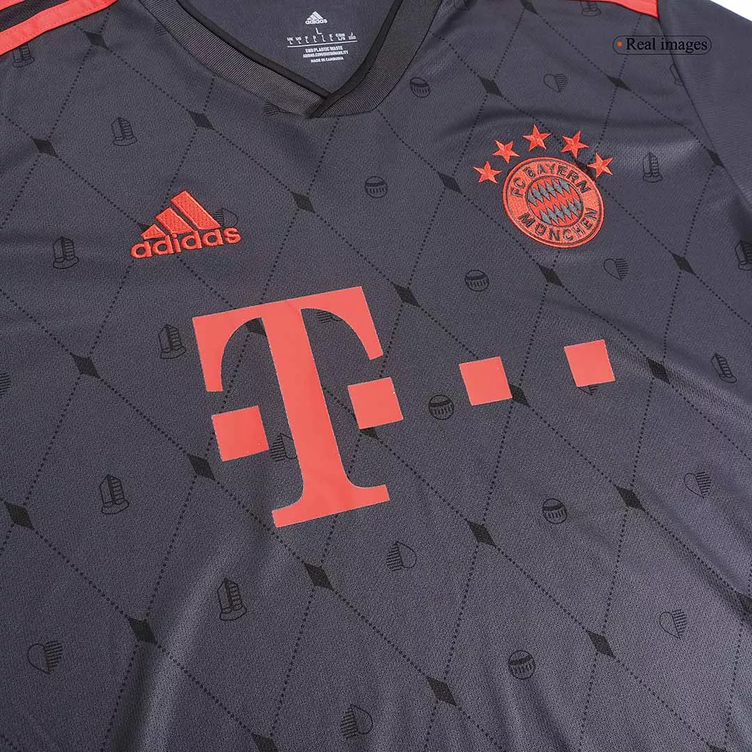 Men's Replica Bayern Munich Third Away Soccer Jersey Shirt 2022/23 Adidas - Pro Jersey Shop