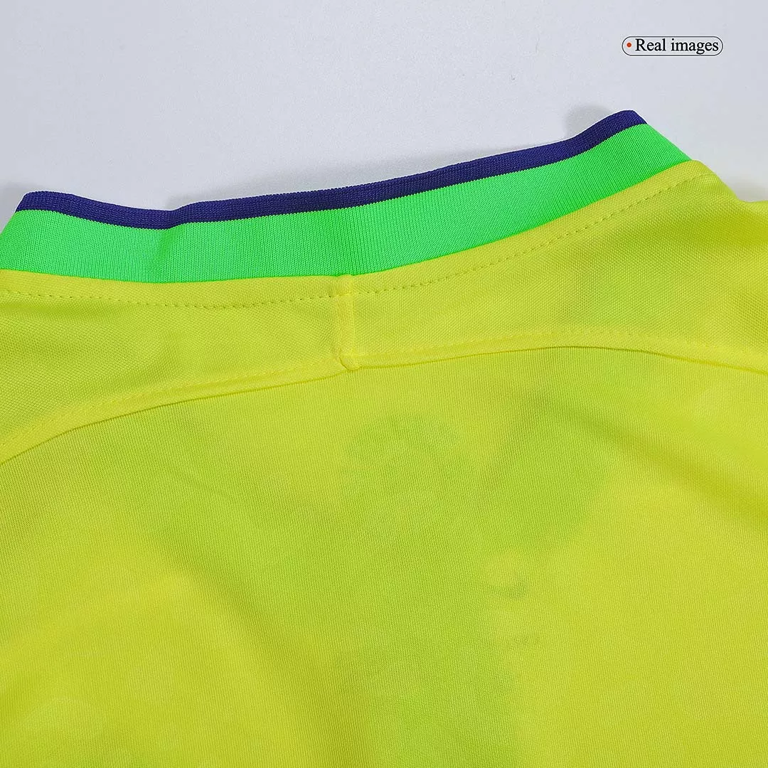 Women's Replica Brazil Home Soccer Jersey Shirt 2022 Nike - World Cup 2022 - Pro Jersey Shop