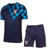 Kids Croatia Away Soccer Jersey Kit (Jersey+Shorts) 2022 - World Cup 2022 - Pro Jersey Shop