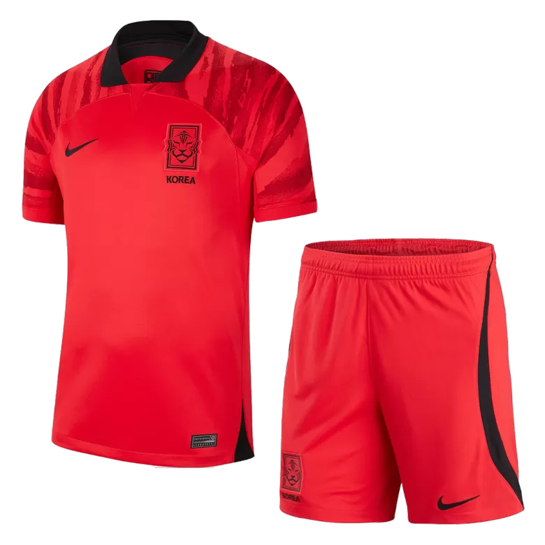 Men's South Korea Home Soccer Jersey (Jersey+Shorts) 2022/23 Nike - Cup 2022 | Pro Jersey Shop