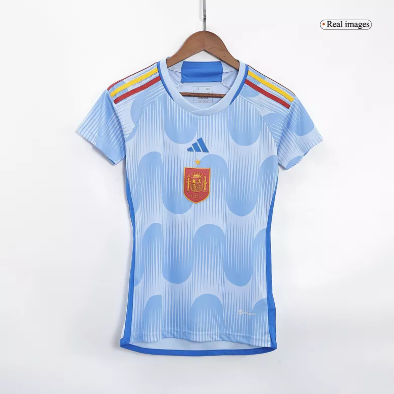 Women's Spain Away Soccer Jersey Shirt 2022 - World Cup 2022 - Fan Version - Pro Jersey Shop