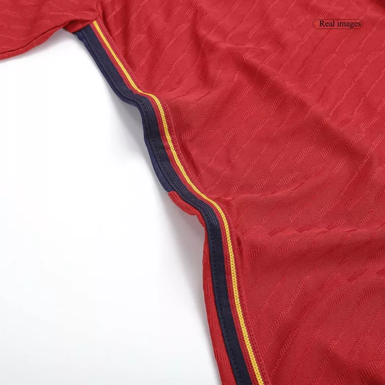 Men's Authentic PEDRI #26 Spain Home Soccer Jersey Shirt 2022 World Cup 2022 - Pro Jersey Shop