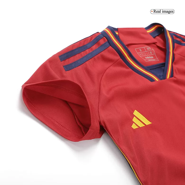 Women's Spain Home Soccer Jersey Shirt 2022 - World Cup 2022 - Fan Version - Pro Jersey Shop