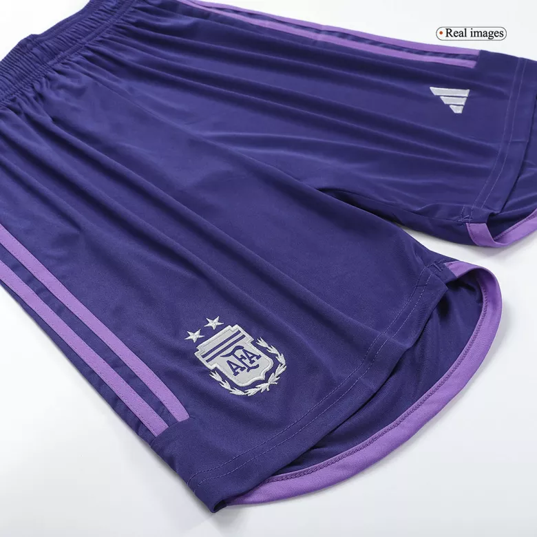 Men's World Cup Argentina Away Soccer Shorts 2022 - World Cup 2022 - Pro Jersey Shop