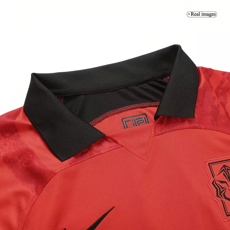 Men's South Korea Home Soccer Jersey Shirt 2022 - World Cup 2022 - Fan Version - Pro Jersey Shop
