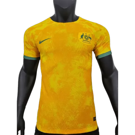 Men's Authentic Australia  Home Soccer Jersey Shirt 2022 - World Cup 2022 - Pro Jersey Shop
