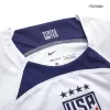 Women's SAUERBRUNN #4 USA Home Soccer Jersey Shirt 2022 - Fan Version - Pro Jersey Shop