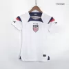 Women's SAUERBRUNN #4 USA Home Soccer Jersey Shirt 2022 - Fan Version - Pro Jersey Shop