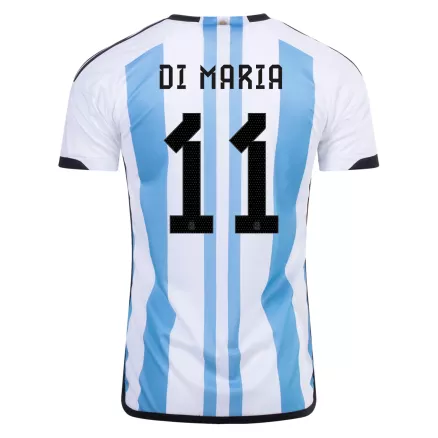 Men's DI MARIA #11 Argentina Home Soccer Jersey Shirt 2022 - World Cup 2022 - Fan Version - Pro Jersey Shop