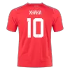 Men's XHAKA #10 Switzerland Home Soccer Jersey Shirt 2022 - World Cup 2022 - Fan Version - Pro Jersey Shop