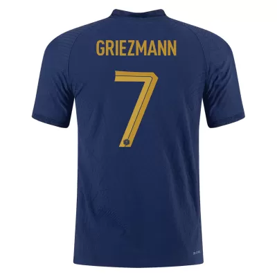 Men's Authentic GRIEZMANN #7 France Home Soccer Jersey Shirt 2022 World Cup 2022 - Pro Jersey Shop