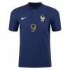 Men's Authentic GIROUD #9 France Home Soccer Jersey Shirt 2022 World Cup 2022 - Pro Jersey Shop