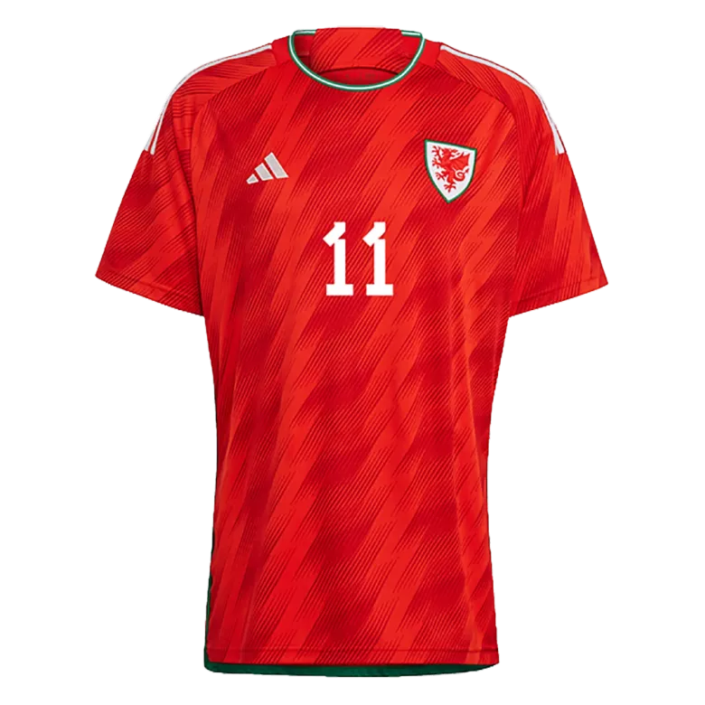 Men's BALE #11 Wales Home Soccer Jersey Shirt 2022 - World Cup 2022 - Fan Version - Pro Jersey Shop