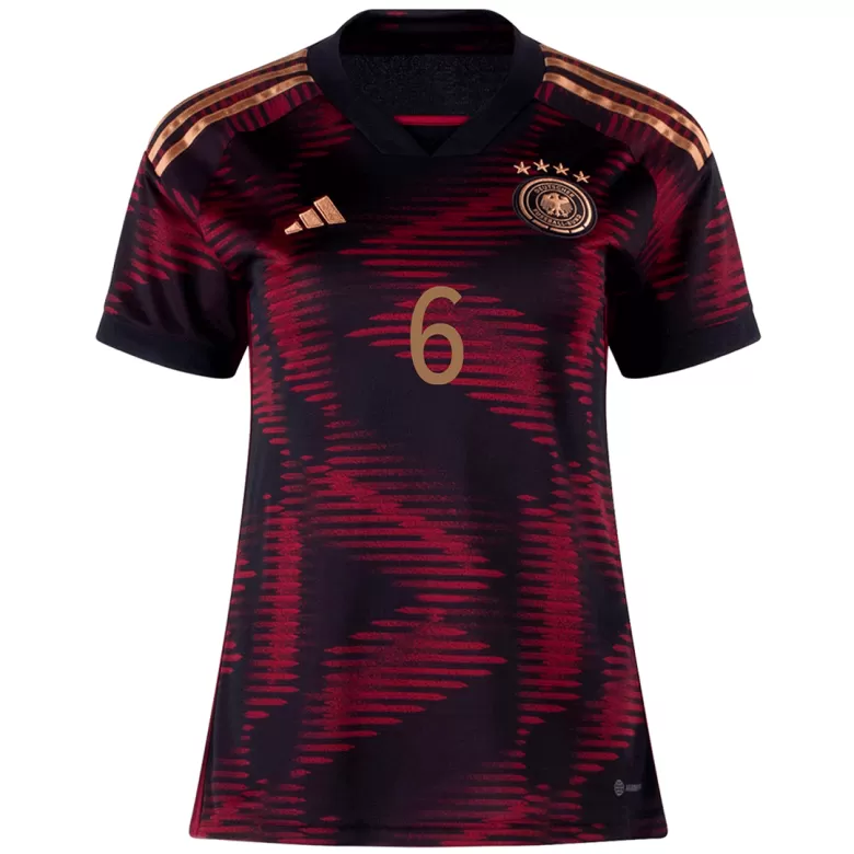Women's KIMMICH #6 Germany Away Soccer Jersey Shirt 2022 - Fan Version - Pro Jersey Shop