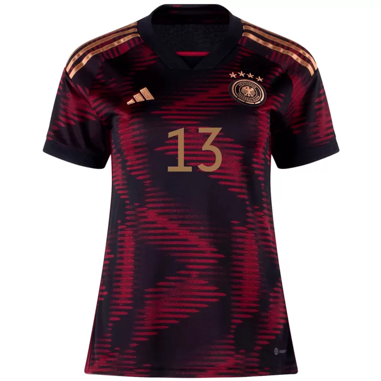 Women's MÜLLER #13 Germany Away Soccer Jersey Shirt 2022 - Fan Version - Pro Jersey Shop