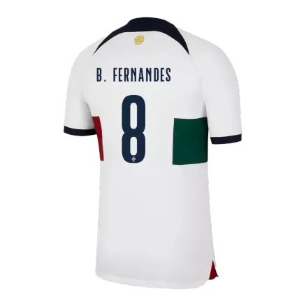 Men's B.FERNANDES #8 Portugal Away Soccer Jersey Shirt 2022 - World Cup 2022 - Fan Version - Pro Jersey Shop