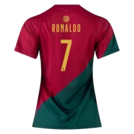 Women's Replica RONALDO #7 Portugal Home Soccer Jersey Shirt 2022 Nike - Pro Jersey Shop