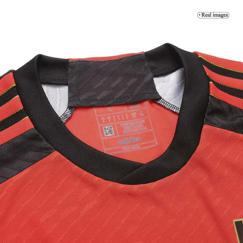Men's Authentic DE BRUYNE #7 Belgium Home Soccer Jersey Shirt 2022 World Cup 2022 - Pro Jersey Shop