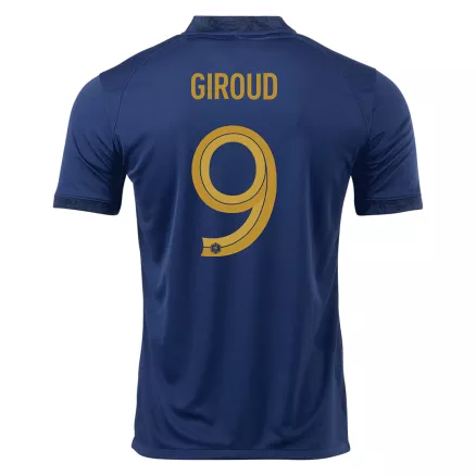 Men's GIROUD #9 France Home Soccer Jersey Shirt 2022 - World Cup 2022 - Fan Version - Pro Jersey Shop