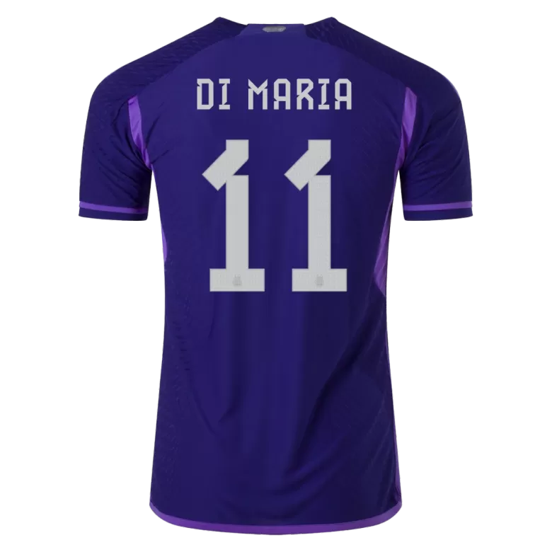 Men's Authentic DI MARIA #11 Argentina Away Soccer Jersey Shirt 2022 World Cup 2022 - Pro Jersey Shop