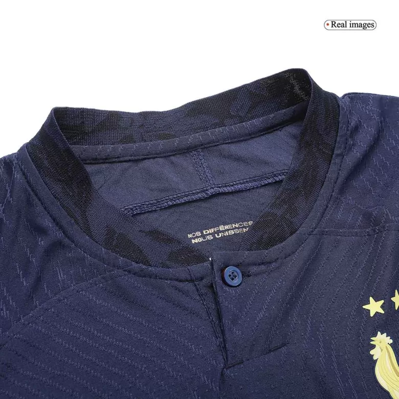 Men's Authentic TCHOUAMENI #8 France Home Soccer Jersey Shirt 2022 World Cup 2022 - Pro Jersey Shop