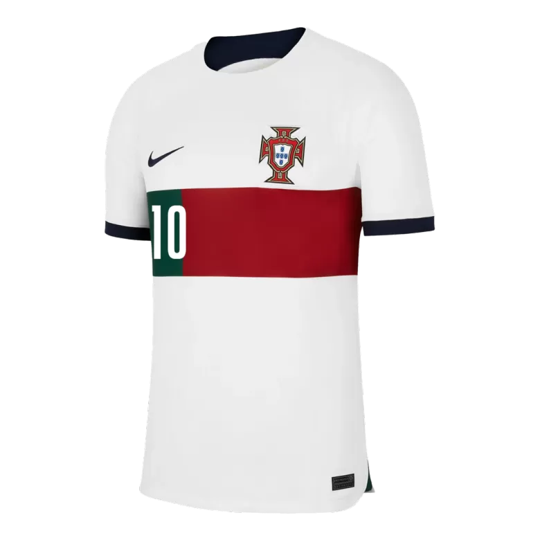 Men's BERNARDO #10 Portugal Away Soccer Jersey Shirt 2022 - World Cup 2022 - Fan Version - Pro Jersey Shop