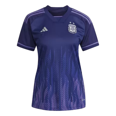 Women's Argentina Away Soccer Jersey Shirt 2022 - World Cup 2022 - Fan Version - Pro Jersey Shop