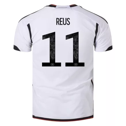 Men's REUS #11 Germany Home Soccer Jersey Shirt 2022 - World Cup 2022 - Fan Version - Pro Jersey Shop