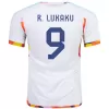 Men's R.LUKAKU #9 Belgium Away Soccer Jersey Shirt 2022 - World Cup 2022 - Fan Version - Pro Jersey Shop