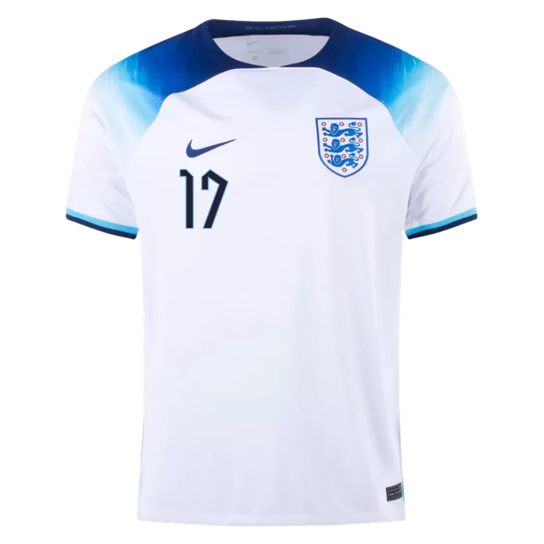 Men's SAKA #17 England Home Soccer Jersey Shirt 2022 - World Cup 2022 - Fan Version - Pro Jersey Shop