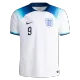 Men's Authentic KANE #9 England Home Soccer Jersey Shirt 2022 World Cup 2022 - Pro Jersey Shop