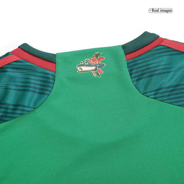 Men's H.LOZANO #22 Mexico Home Soccer Jersey Shirt 2022 - World Cup 2022 - Fan Version - Pro Jersey Shop
