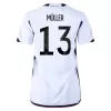 Women's MÜLLER #13 Germany Home Soccer Jersey Shirt 2022 - Fan Version - Pro Jersey Shop