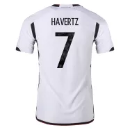 Men's Authentic HAVERTZ #7 Germany Home Soccer Jersey Shirt 2022 Adidas World Cup 2022 - Pro Jersey Shop