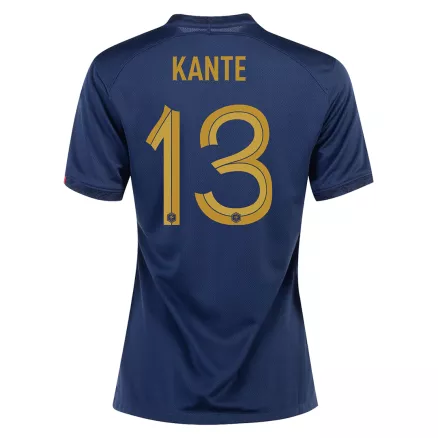 Women's KANTE #13 France Home Soccer Jersey Shirt 2022 - Fan Version - Pro Jersey Shop