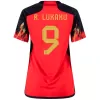 Women's R.LUKAKU #9 Belgium Home Soccer Jersey Shirt 2022 - Fan Version - Pro Jersey Shop