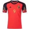 Men's Authentic R.LUKAKU #9 Belgium Home Soccer Jersey Shirt 2022 World Cup 2022 - Pro Jersey Shop