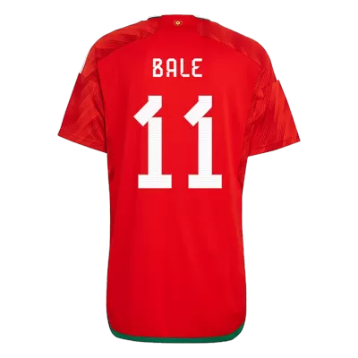 Men's BALE #11 Wales Home Soccer Jersey Shirt 2022 - World Cup 2022 - Fan Version - Pro Jersey Shop