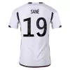 Men's Authentic SANÉ #19 Germany Home Soccer Jersey Shirt 2022 World Cup 2022 - Pro Jersey Shop