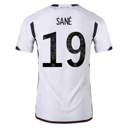 Men's Authentic SANÉ #19 Germany Home Soccer Jersey Shirt 2022 World Cup 2022 - Pro Jersey Shop