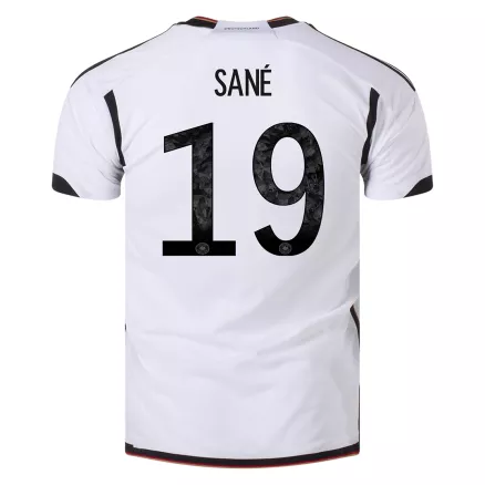 Men's SANÉ #19 Germany Home Soccer Jersey Shirt 2022 - World Cup 2022 - Fan Version - Pro Jersey Shop