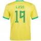 Men's Replica G.JESUS #19 Brazil Home Soccer Jersey Shirt 2022 Nike - World Cup 2022 - Pro Jersey Shop